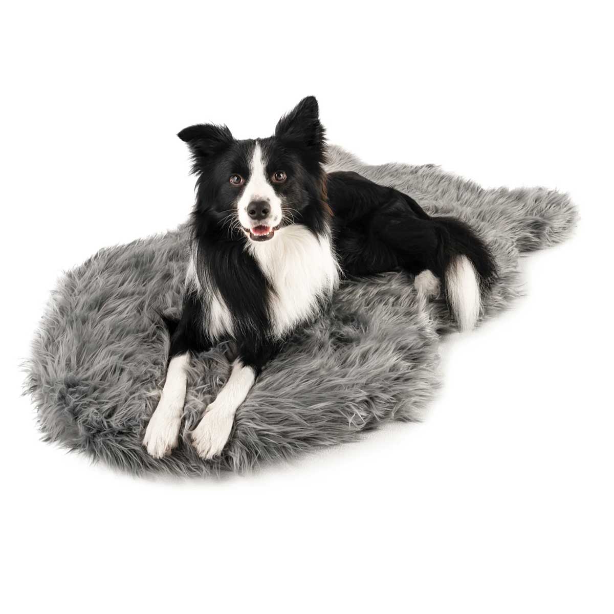 Puprug Faux Fur Orthopedic Dog Bed