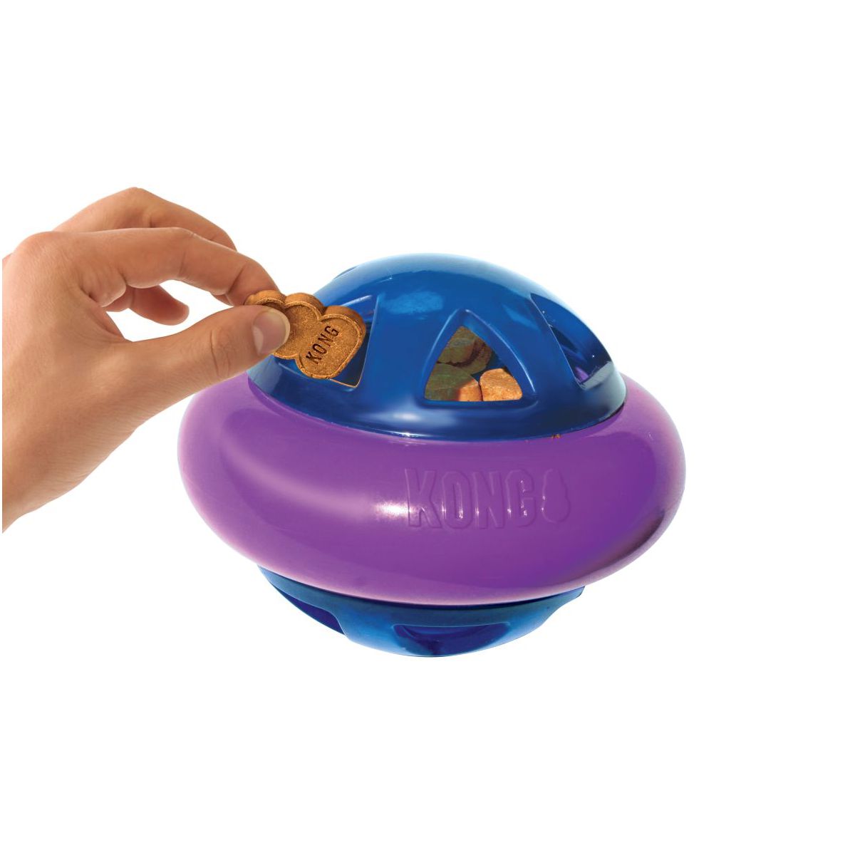 KONG Large Gyro Ball Dog Toy (Large)