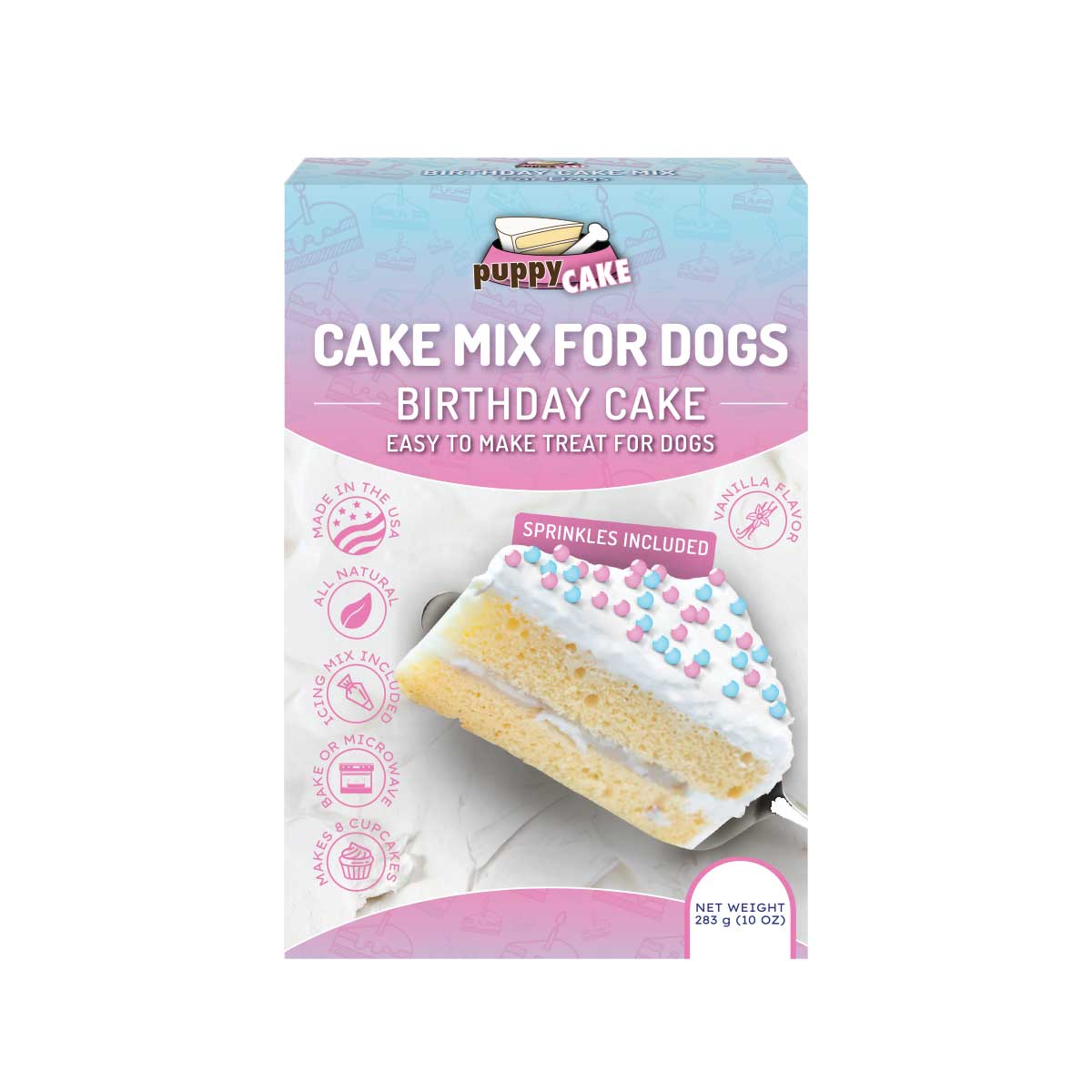 Puppy cake 2024 cake mix