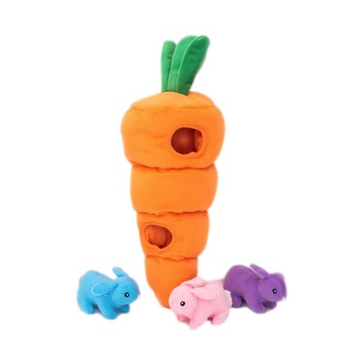 Easter Carrot Burrow Puzzle Dog Toy | Pawlicious & Company