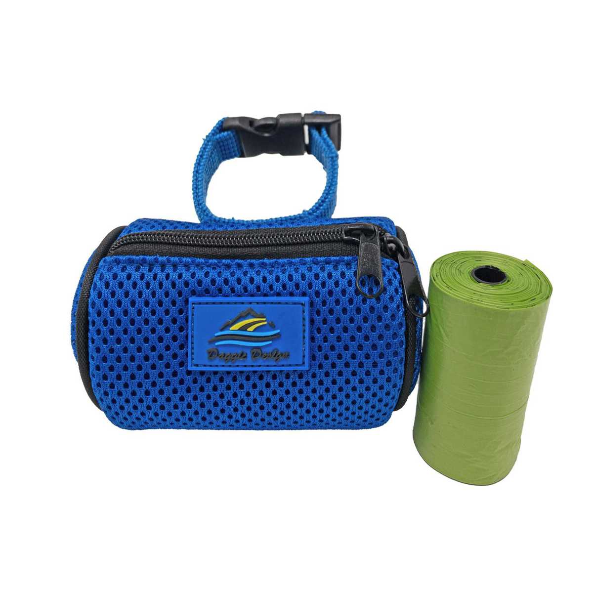 American River Waste Bag Holder in Blue | Pawlicious & Company