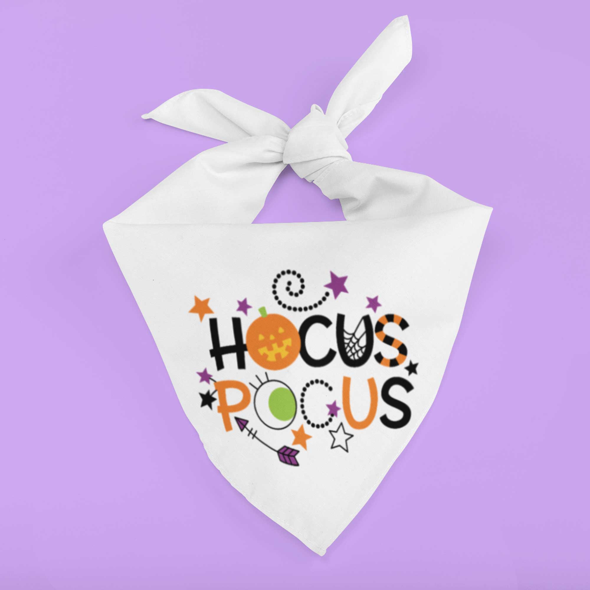 Disney Hocus Pocus Reversible Dog & Cat Bandana, Medium/Large