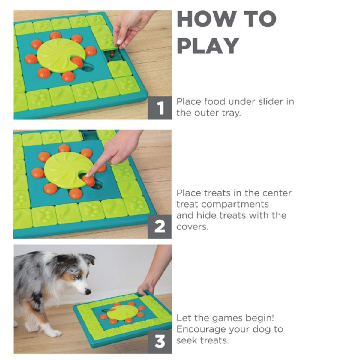 MULTIPUZZLE - DOG PUZZLE GAME - Nina Ottosson Treat Puzzle Games
