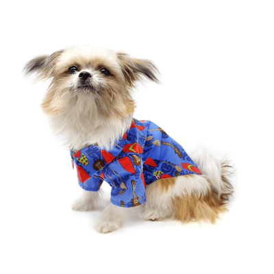 Ukuleles & Surfboards Camp Dog Shirt | Pawlicious & Company